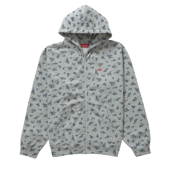Supreme | Shirts | Supreme Small Box Logo Zip Up Hoodie